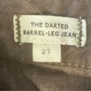 Madewell Darted Barrel Jean